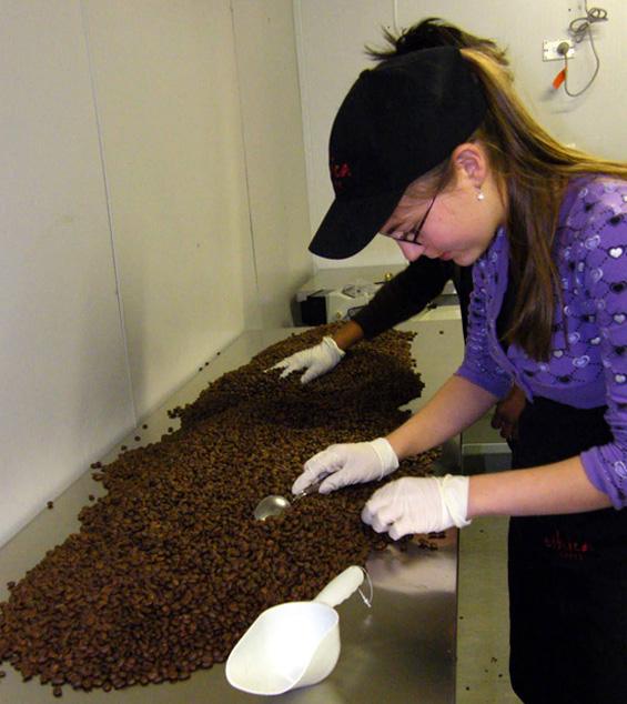 Видови кафиња според начинот на печење