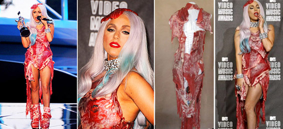 8 необјавени факти за фустанот од месо на Лејди Гага