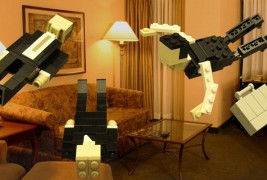 Сцени од филмот „Почеток“ (Inception) направени од лего коцки