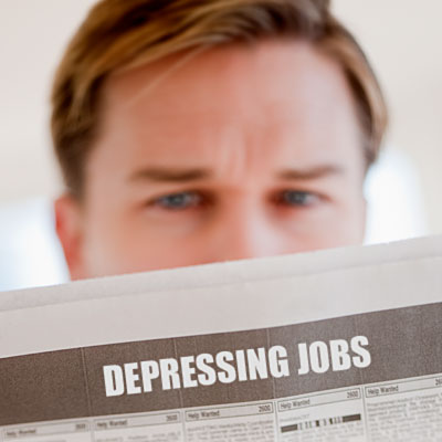 10 работни места со највисок степен на депресија