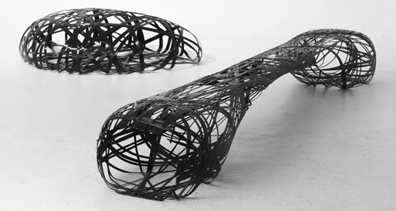 Мебел направен од карбонски влакна