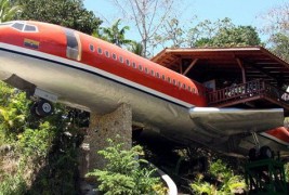 Хотел сместен во Боинг 747