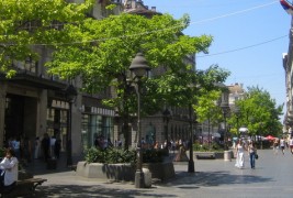 На кафе во Белград, Р. Србија