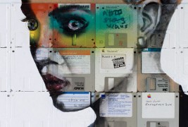 Уметност од флопи дискови