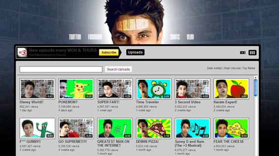 Најпопуларните канали на Јутјуб