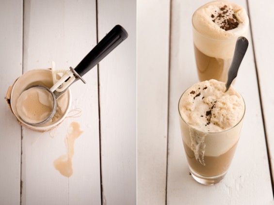 Елегантно кафе со коњак