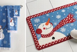 Интересни божиќни додатоци за вашата бања