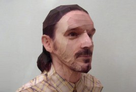 Портрети од хартија во 3Д