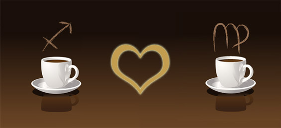 Стрелец и девица – љубовна комбинација