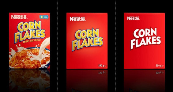 Едноставно пакување на производи на познатите брендови