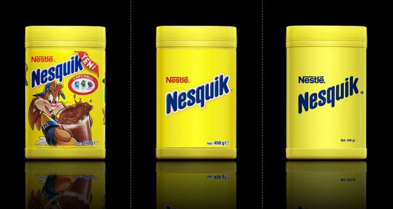 Едноставно пакување на производи на познатите брендови