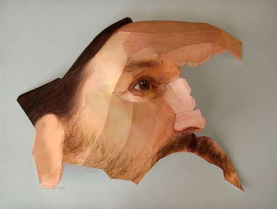Портрети од хартија во 3Д