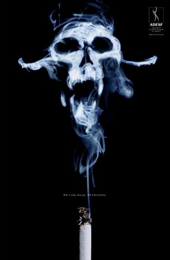 Шокантни постери за цигарите