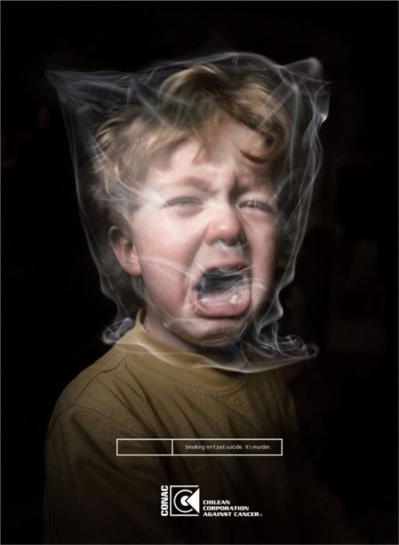 Шокантни постери за цигарите