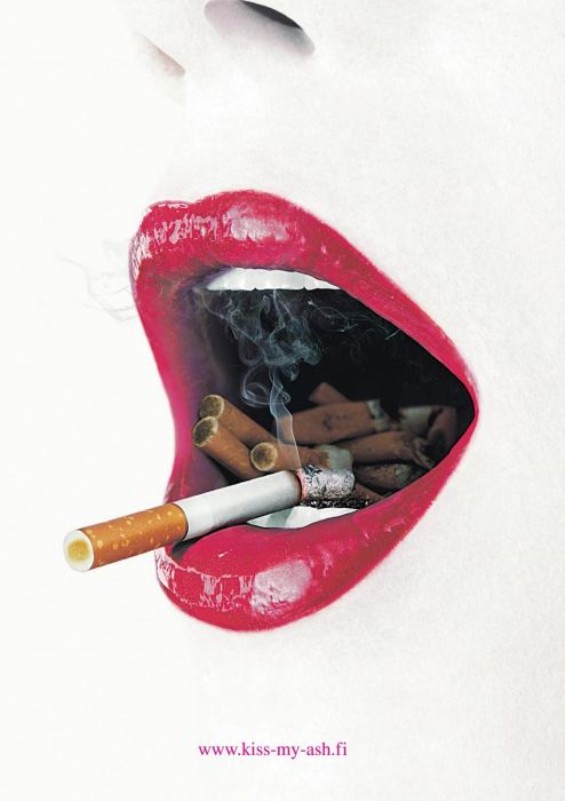 Шокантни постери за цигарите