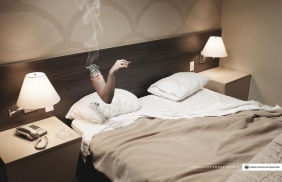 Шокантни постери за цигарите