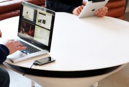 Аудио кафе масичка