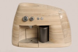 Дрвена еспресо машина