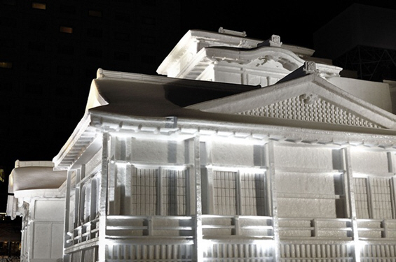 Величествени снежни креации