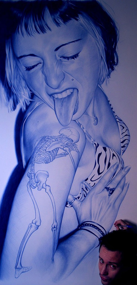 (10) Неверојатни фотореалистични цртежи Неверојатни фотореалистични цртежи