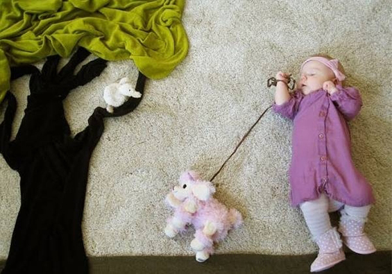 Додека бебето спие...