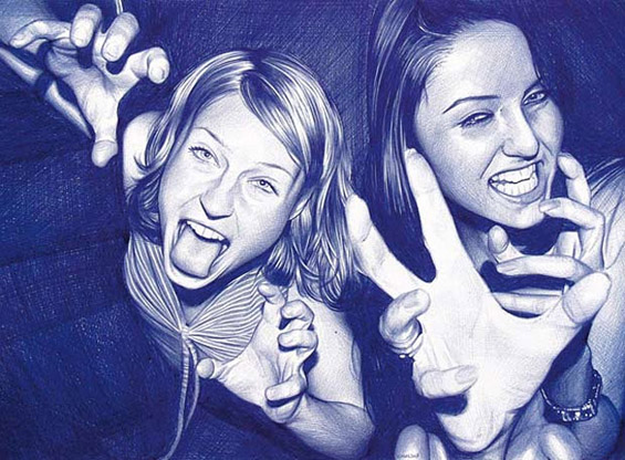 (4) Неверојатни фотореалистични цртежи Неверојатни фотореалистични цртежи