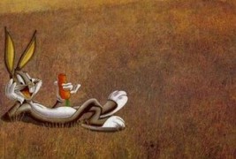 Јунаците од цртаните филмови вметнати во познати слики