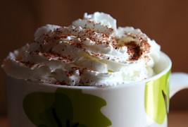 Мока од бело чоколадо