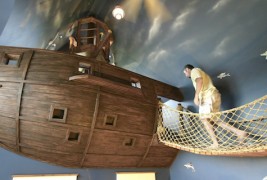 Пиратска соба за деца