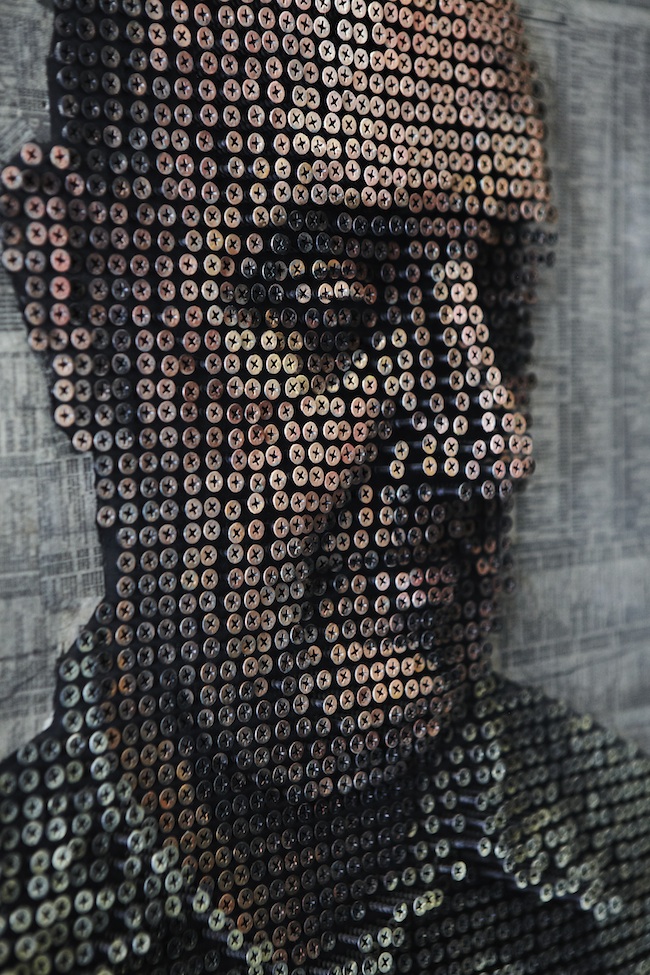 Портрети од илјадници шрафови