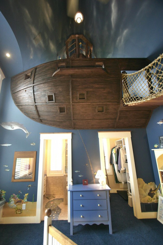 Пиратска соба за деца