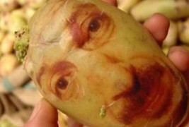 портрети на компири