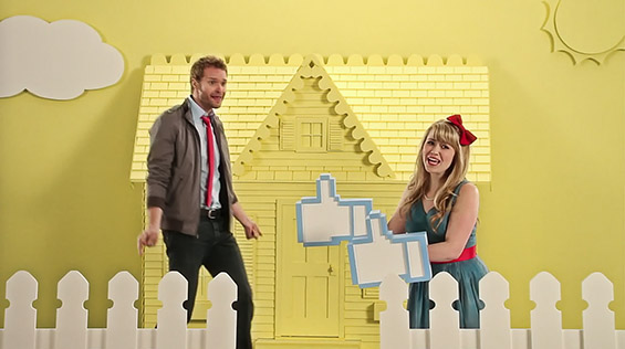 Песна за пријателите на Фејсбук