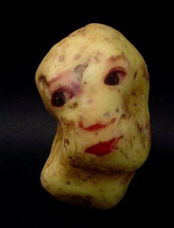 портрети на компири