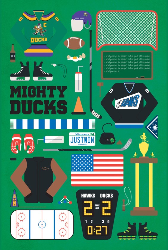 Минималистички постери за познатите филмови