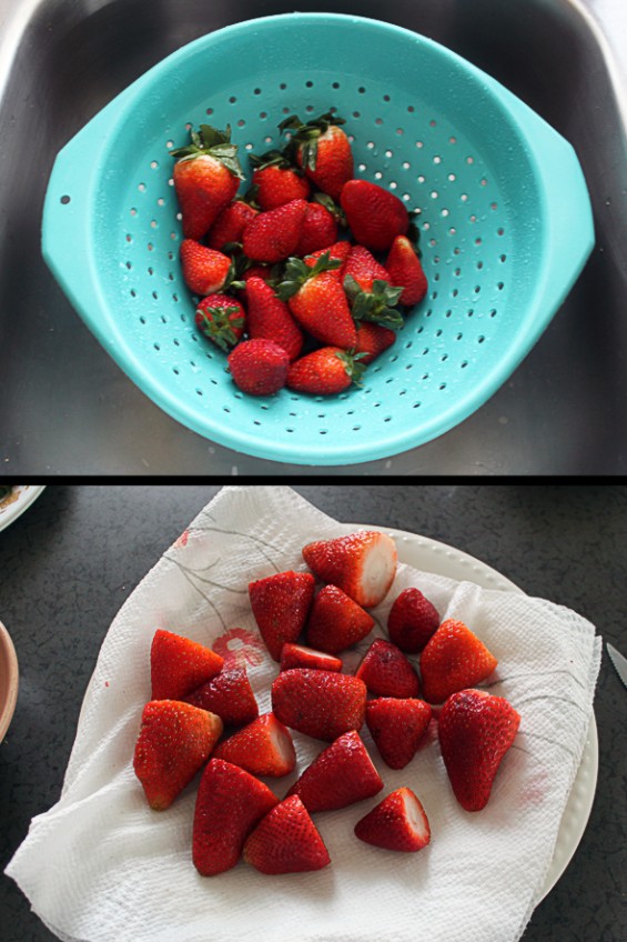 Јагоди полнети со чизкејк