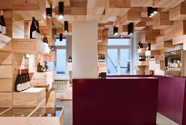 Шик продавница за вино