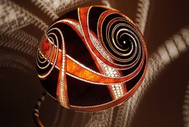 Егзотични ламби направени од тиква