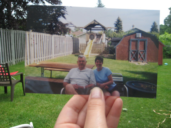 Фотографирани фотографии од минатото