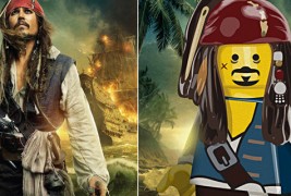 Неверојатни филмски постери изработени од „Лего“ коцки