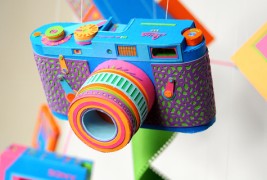 Електронски уреди изработени од шарена хартија