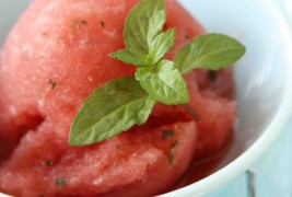 Сорбет од лубеница и мохито