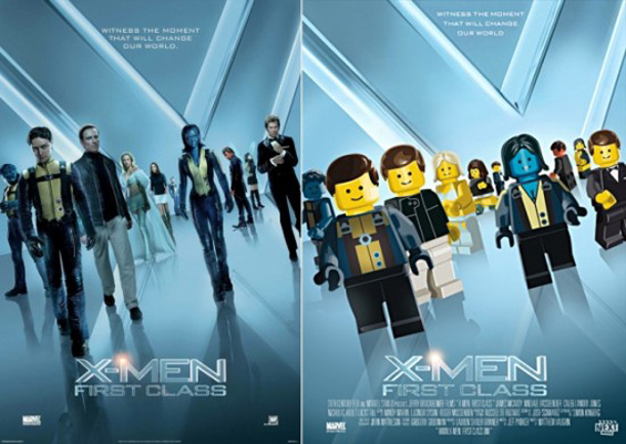 Неверојатни филмски постери изработени од „Лего“ коцки