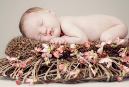 Фото студио за слатки, поспани ангелчиња