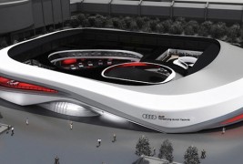 Елегантната затворена тест патека на Ауди