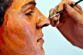 Кога човекот се претвора во уметничко дело...