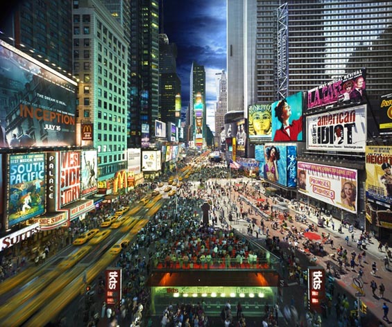 Денот и ноќта на Њујорк во иста фотографија