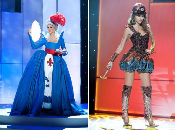 Најубавите национални костими на „Мис Универзум 2011“