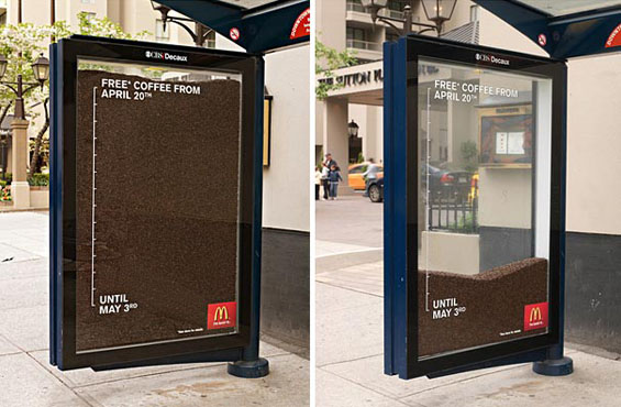 Автобуски станици искористени во креативни маркетинг кампањи