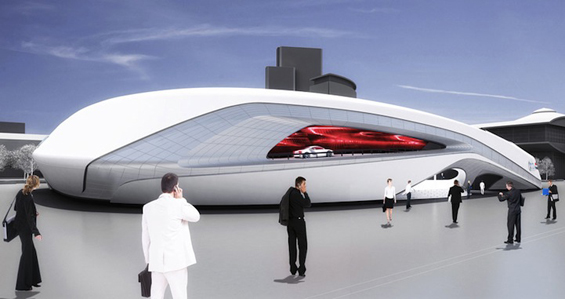 Елегантната затворена тест патека на Ауди